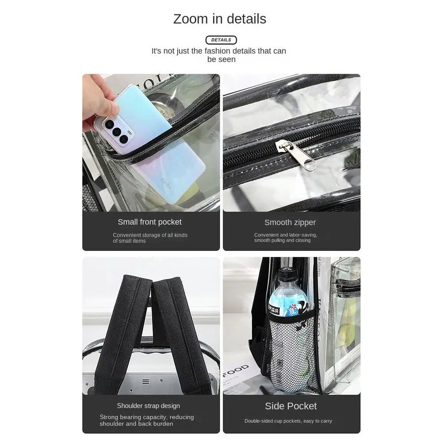 Official WC Transparent Bag