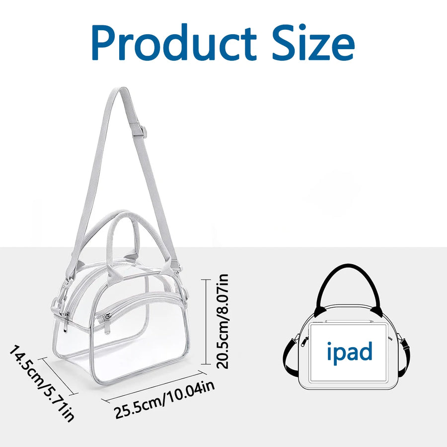 Clear Stadium Hand Bag