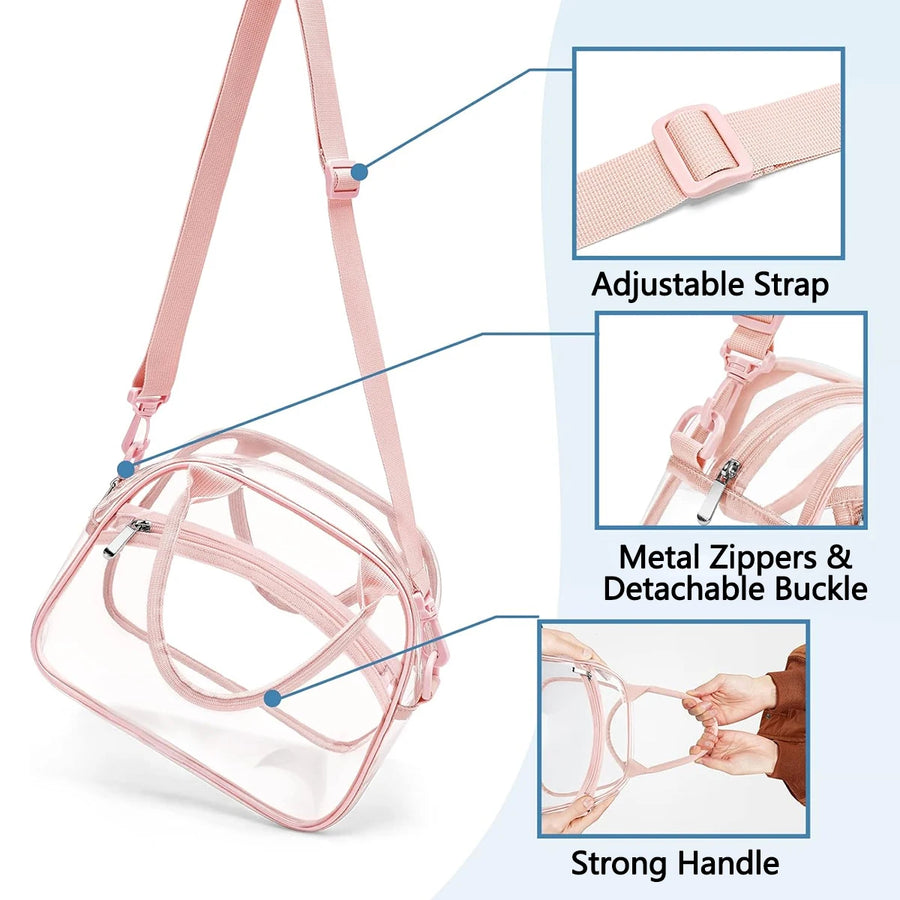 Clear Stadium Hand Bag
